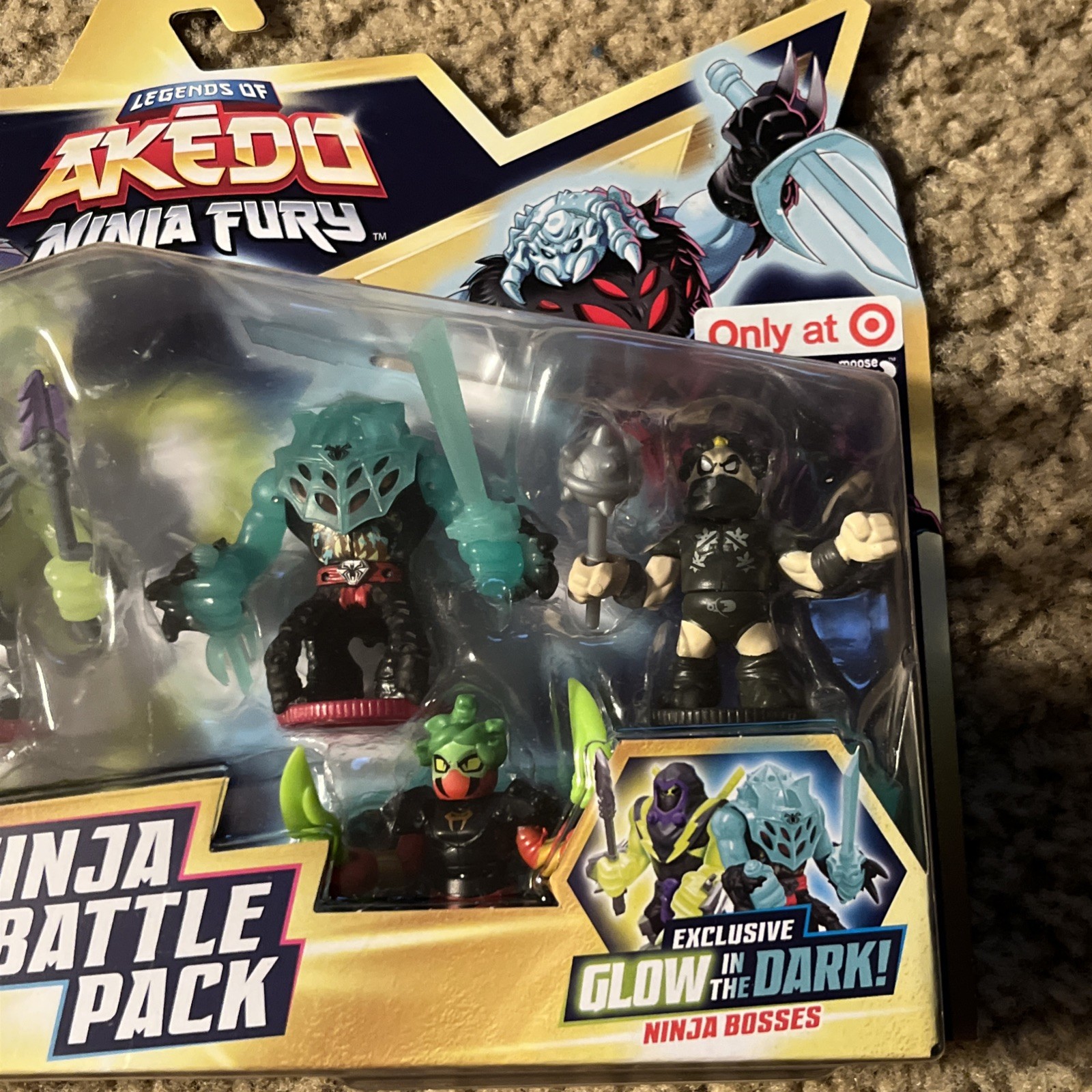Legends of Akedo Ninja Fury NINJA BATTLE PACK 2 Beast Strikes official packs NEW