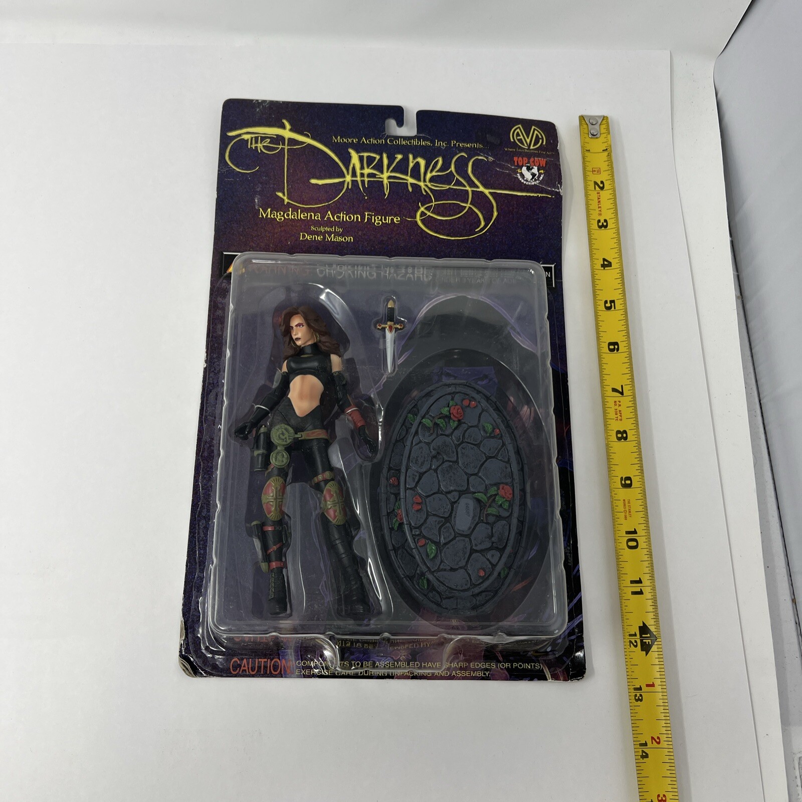 2001 Top Cow The Darkness Magdalena Action Figure New Sealed Box Damage