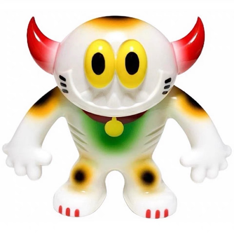 MULTIMANTOYS MANEKI GABU GABU White Lucky Soft Vinyl Sofubi Figure H13CM(5.2in)