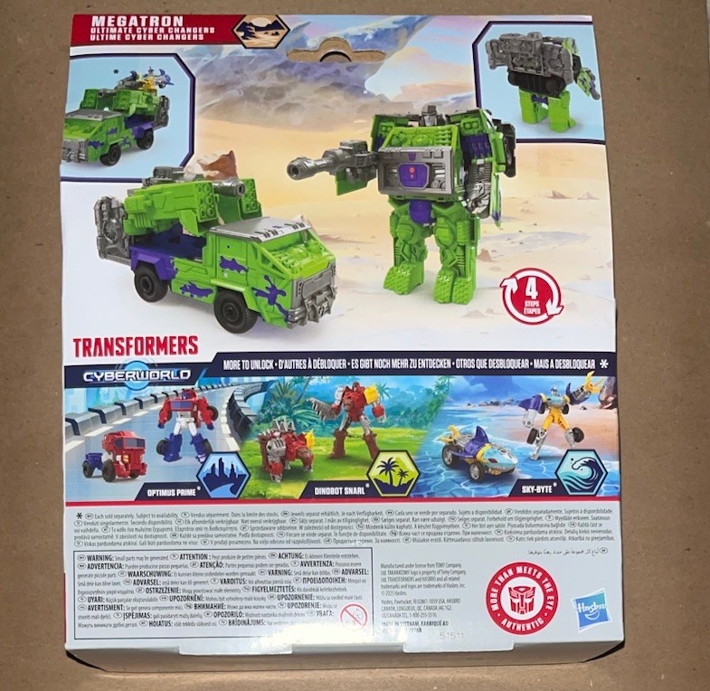 “Transformers Cyberworld” MEGATRON New