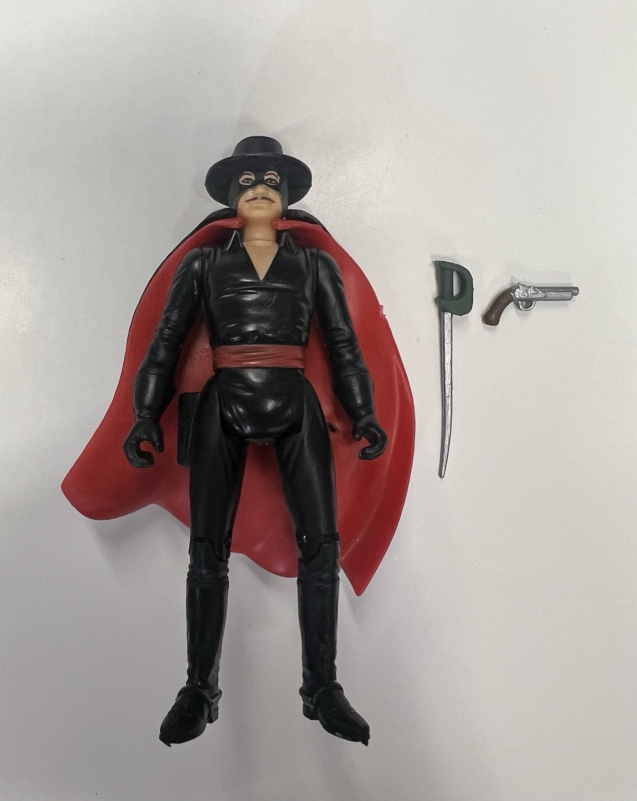 Zorro Repo Gun And Sword For Vintage 1981 Gabriel Action Figure!