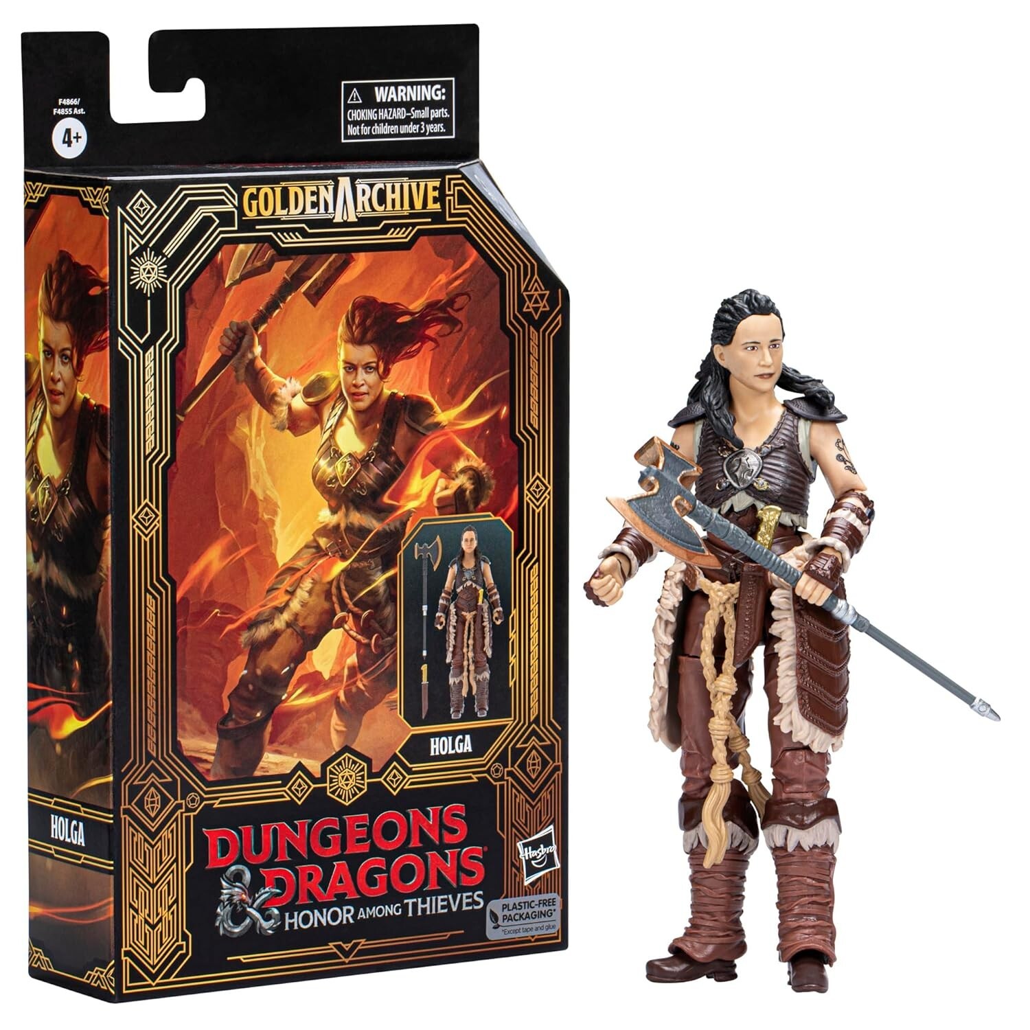 Dungeons & Dragons Honor Among Thieves Golden Archive Holga Collectible 6 inch