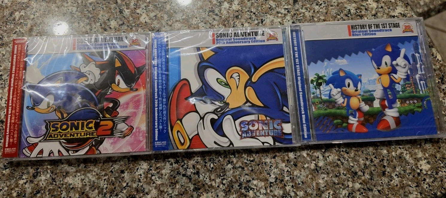 Sonic the Hedgehog 20th Anniversary Soundtracks
