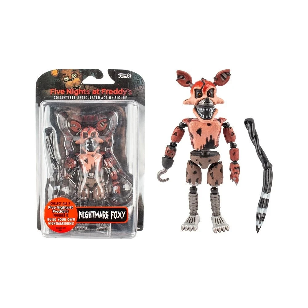 Five Nights At Freddy Nightmare Bonnie Chica Nightmarionne 5″ Action Figure