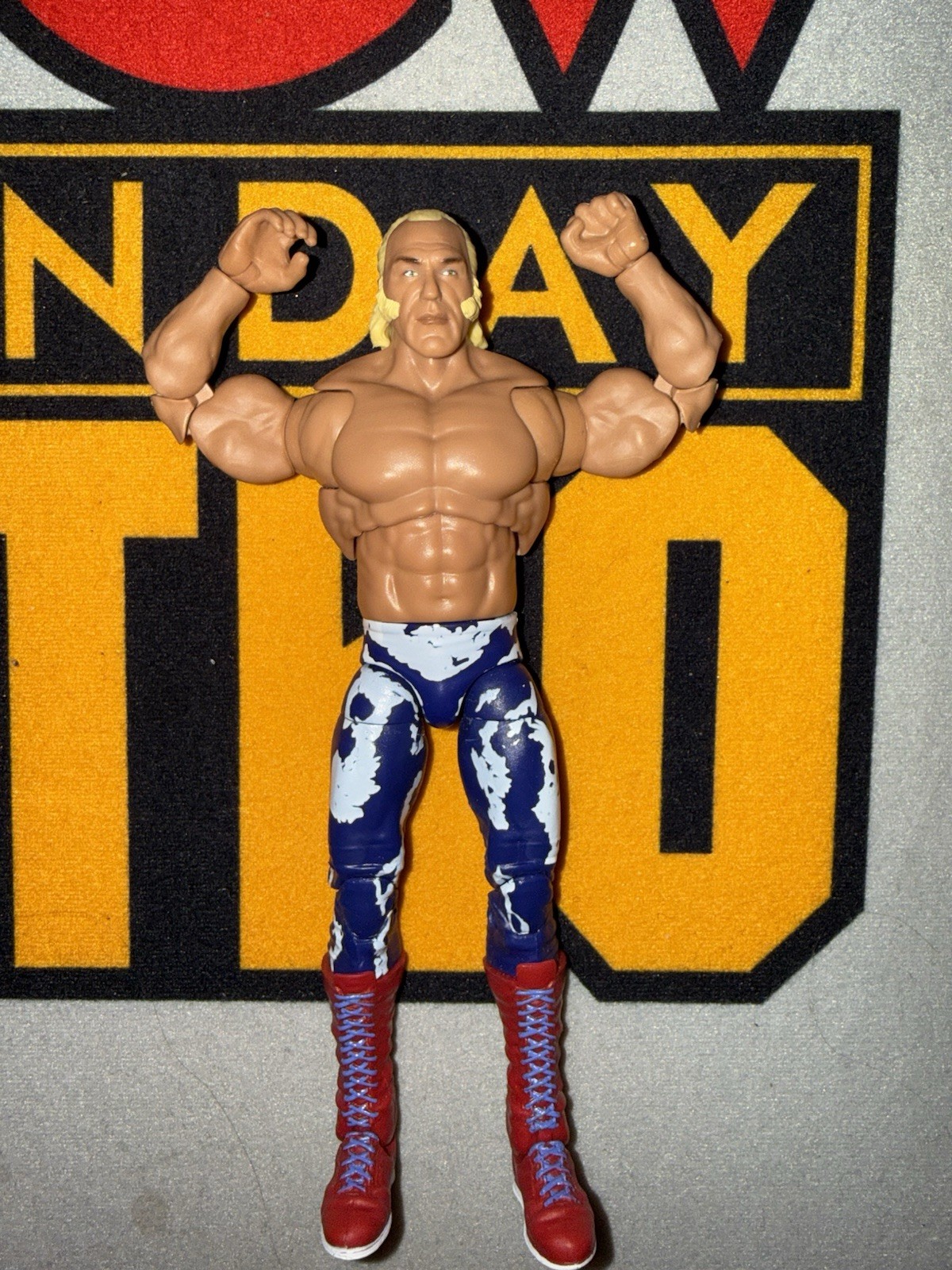 CUSTOM MATTEL WWF ULTIMATE EDITION SUPERSTAR BILLY GRAHAM WWF WWE WCW
