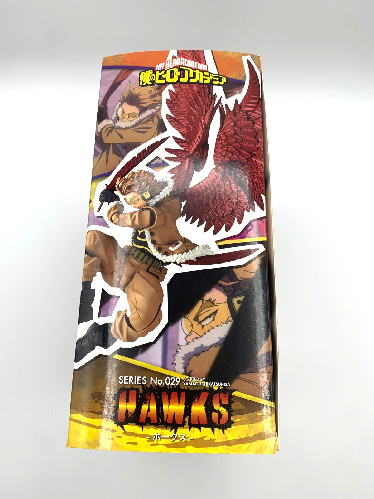 [New] Kaiyodo Amazing Yamaguchi My Hero Academia Hawks Action figure Japan #528