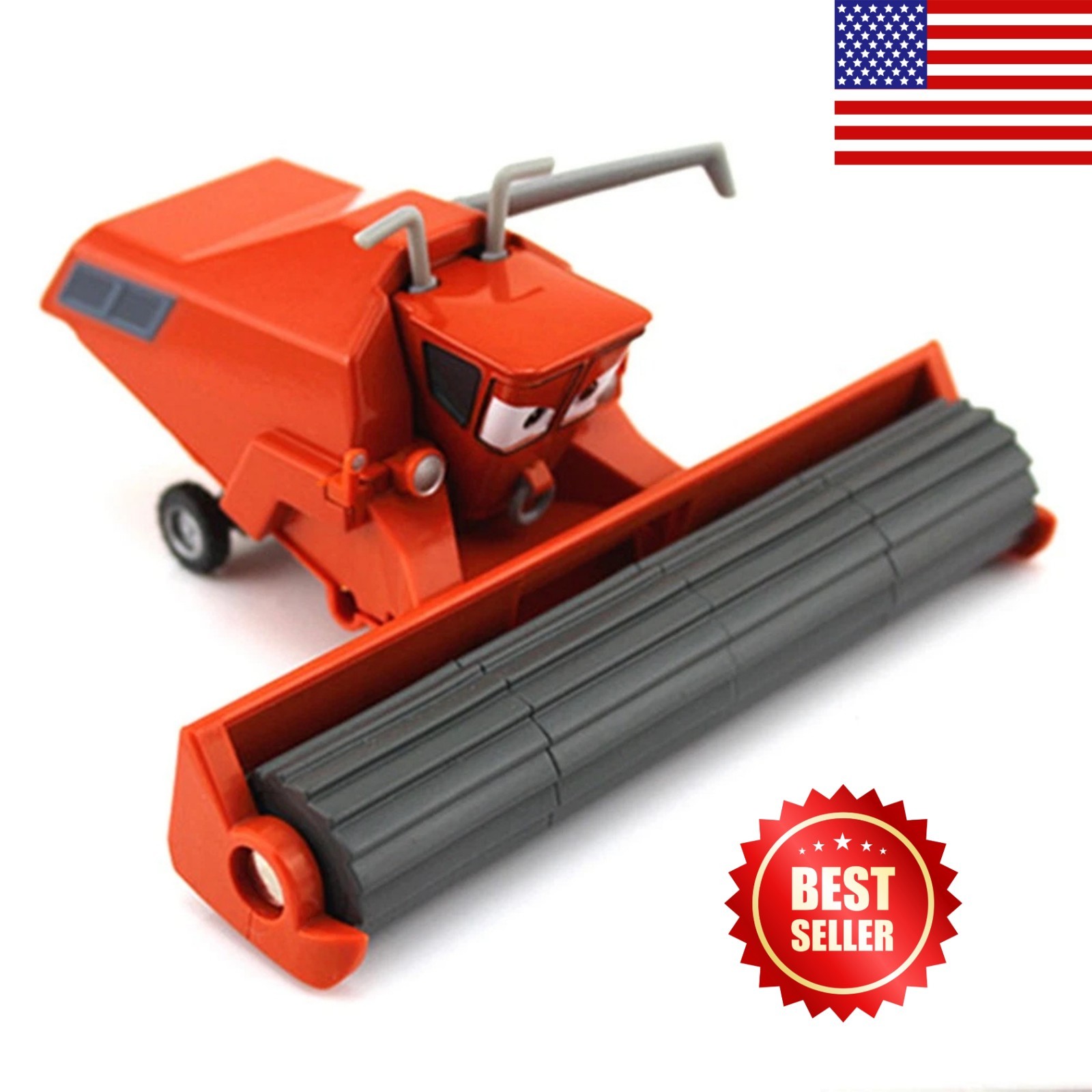 Disney Pixar Cars Frank Combine Harvester 1:55Diecast Model Toy Kids Loose Gift