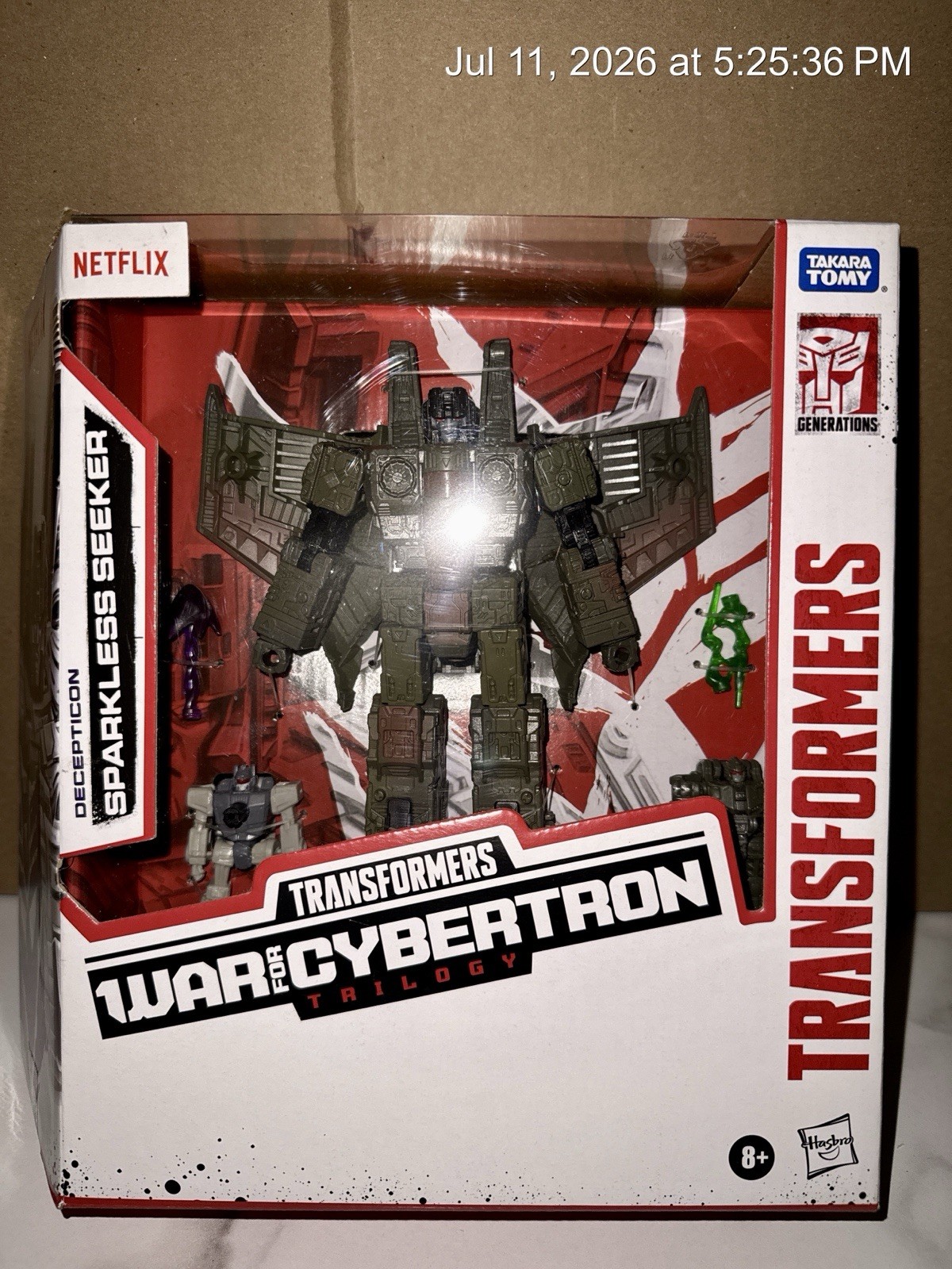Transformers War for Cybertron Netflix Sparkless Seeker New WFC