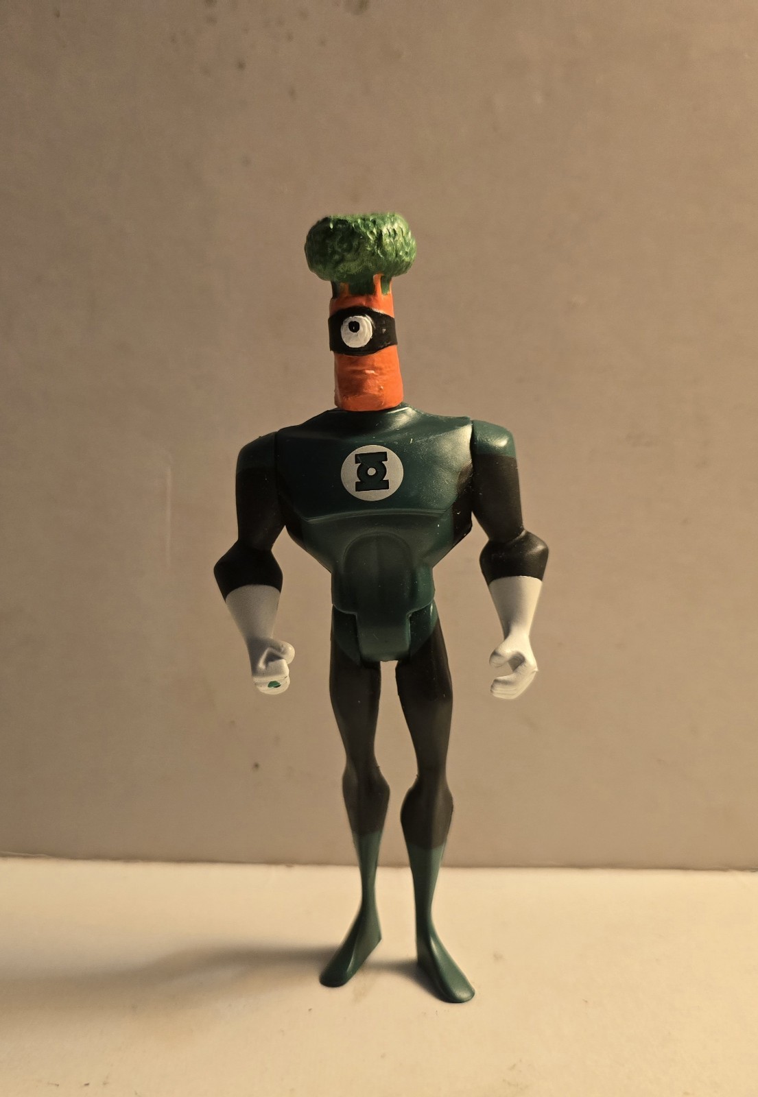 JLU GREEN LANTERN MEDPHYL CUSTOM HEAD JUSTICE LEAGUE UNLIMITED DC COMICS