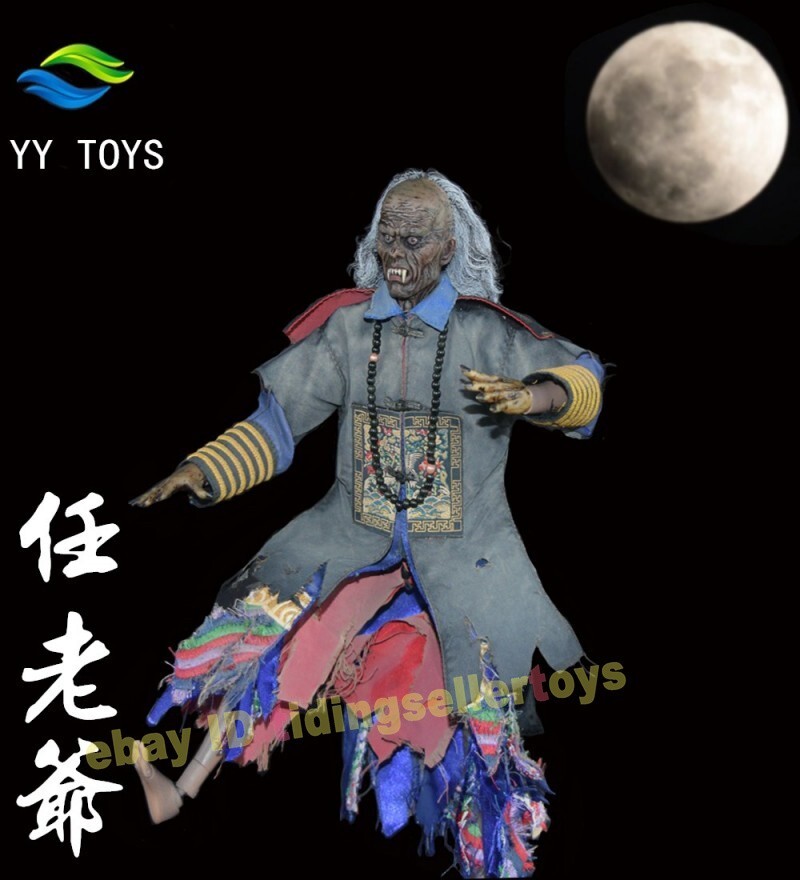 YY TOYS Mr. Zombie Qing Dynasty Ren Laoye Action Figure Toys 2024