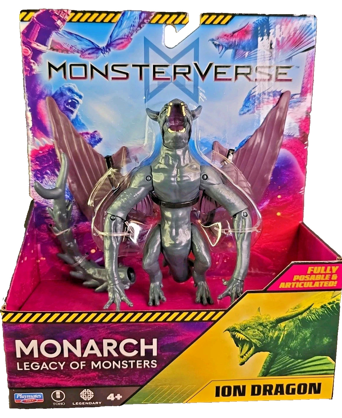 Playmates MonsterVerse Monarch Legacy Of Monsters ION DRAGON 6″ Figure NEW 2026