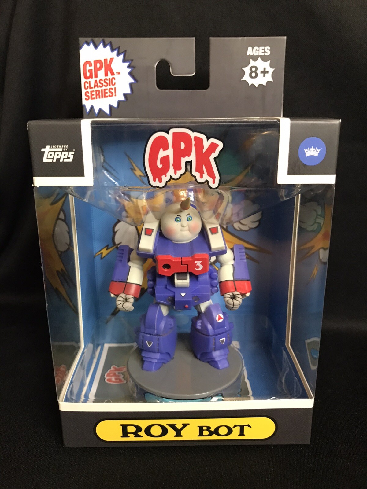 GPK Garbage Pail Kids Roy Bot Figure TOPPS Collectibles Classic Series