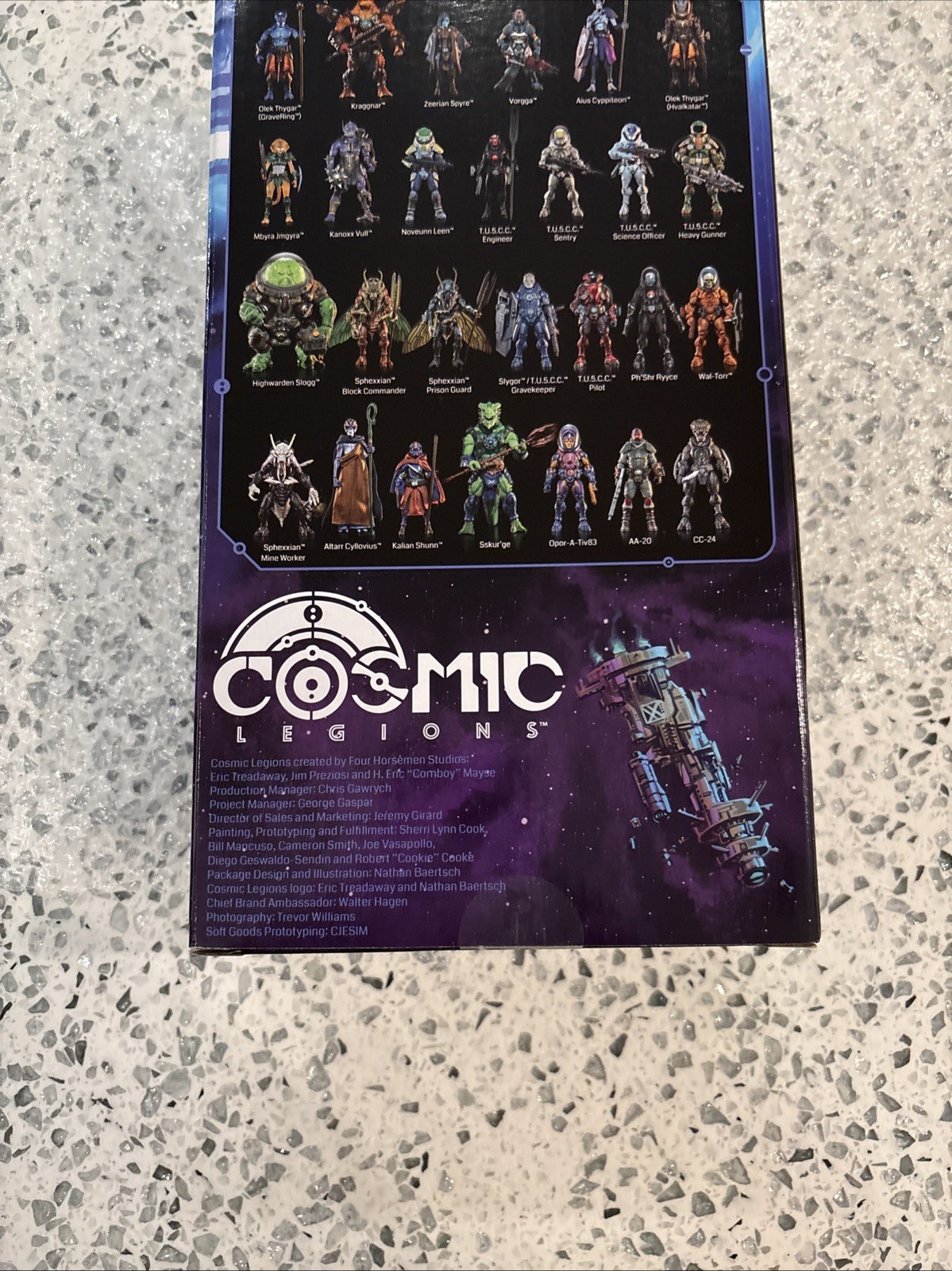 4H Cosmic Legions Y.U.5.C.C. Experiment AA-20 New Factory Sealed Four Horseman
