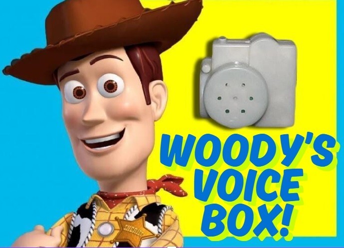 Toy Story Woody Voice Box Pull String Movie Screen Accurate Replica Disney Pixar
