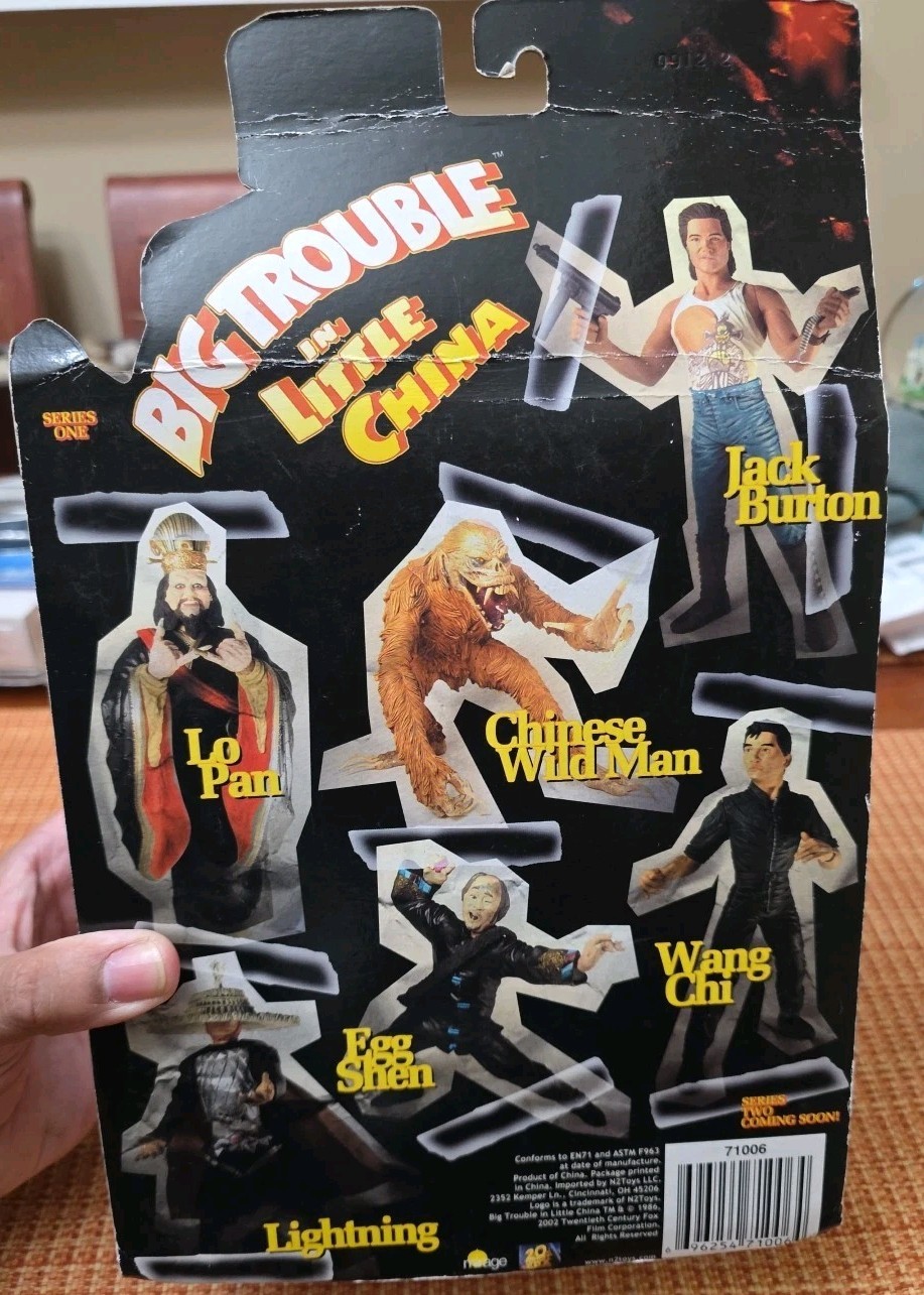Big Trouble in Little China CHINESE WILD MAN Action Figure Comedy Movie N2 Toys