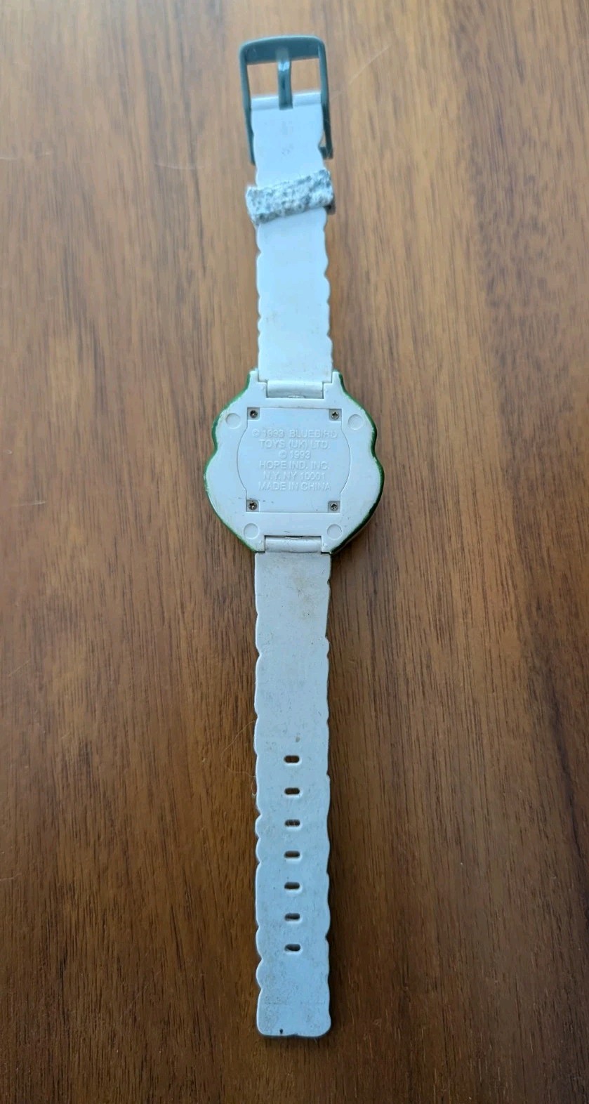 MIGHTY MAX Slays The Doom Dragon Wrist Watch 1994 Wesco Blue Bird Snake