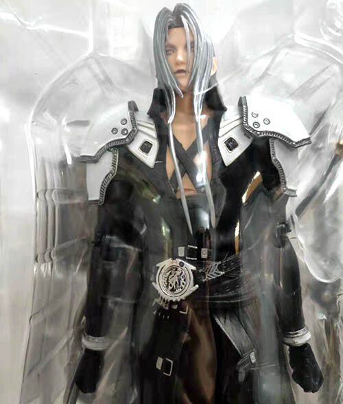Play Arts Kai Remake Sephiroth Final Fantasy VII 11″ Action Figure No Box
