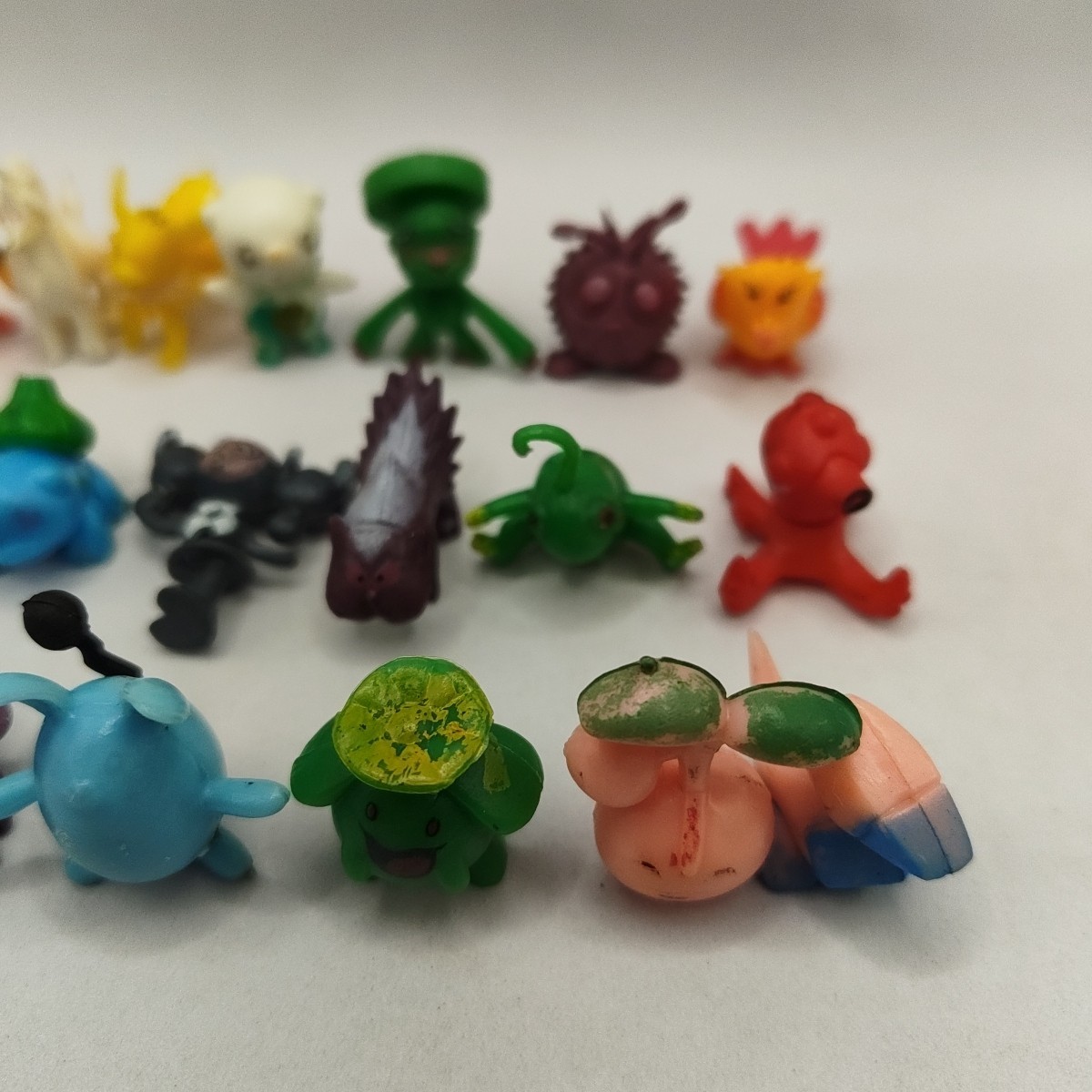 Lot of 19 Mini Pokemon Unmarked 1″ Figures PVC Miniatures Bulbasaur Gothorita