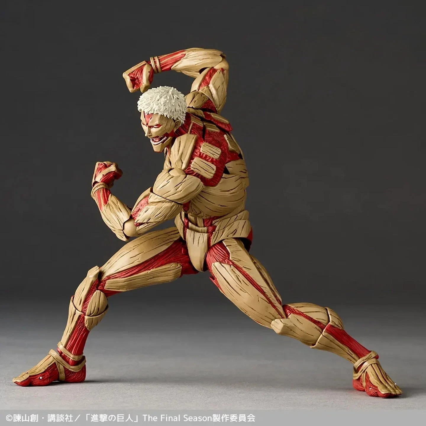 Kaiyodo Armored Titan Attack on Titan Amazing Yamaguchi Revoltech Action FIgure