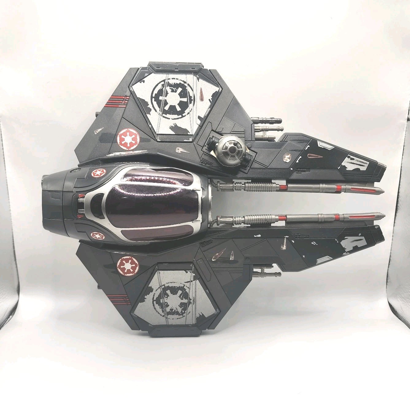 Star Wars 30th Darth Vader Sith Starfighter Order 66 Clone Wars Jedi Vehicle Lot