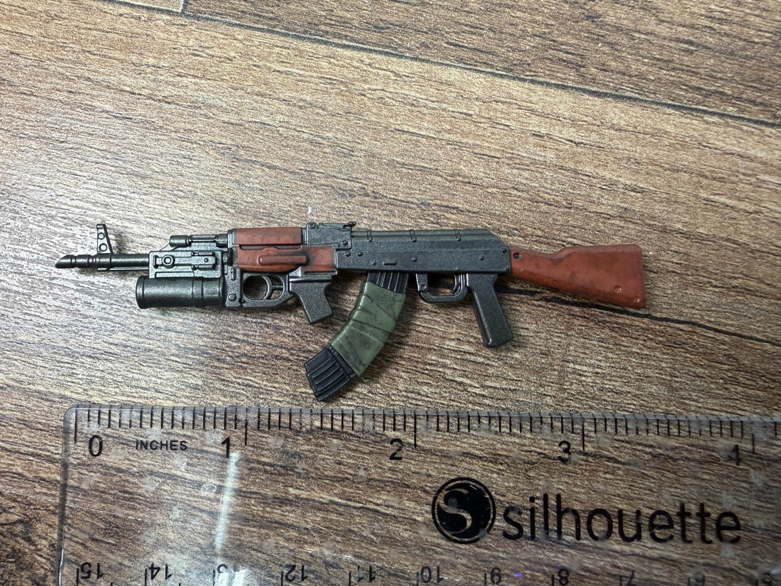 Valaverse Action Force AK 47 Style Assault Rifle GI Joe Classified Custom Fodder