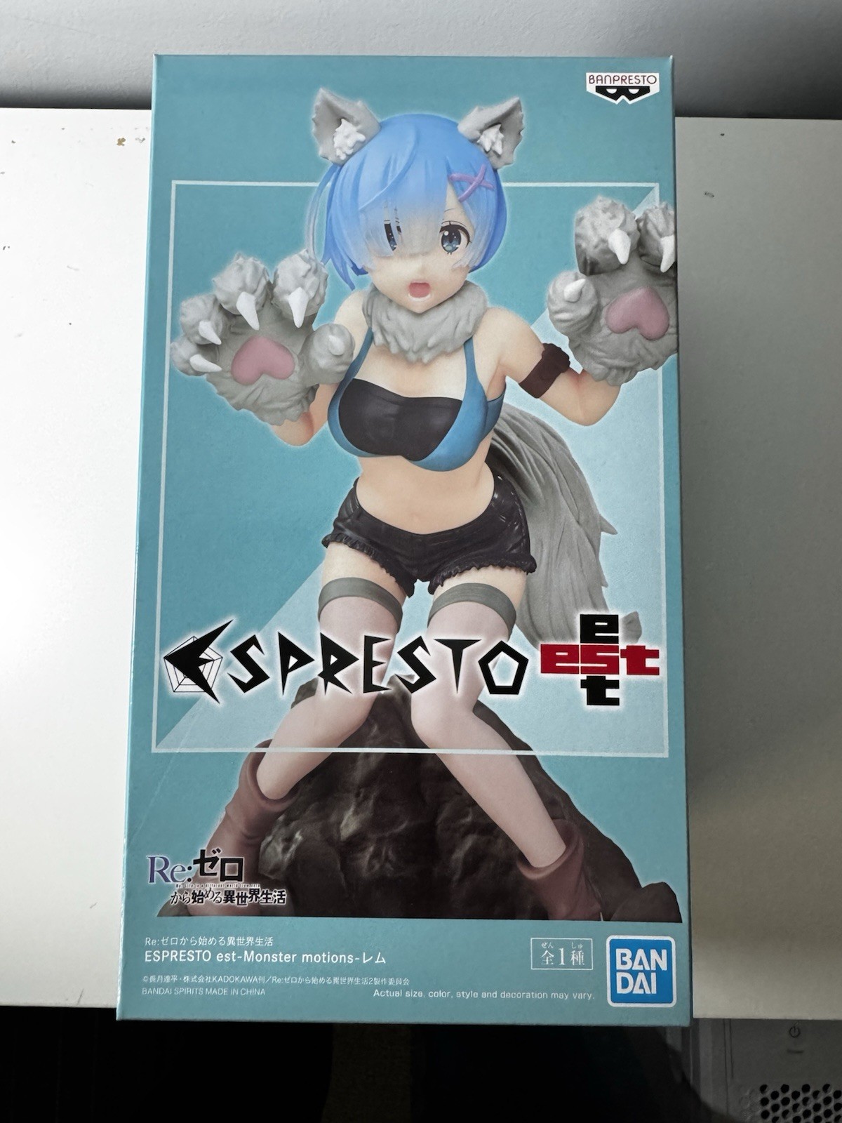 RE:ZERO Starting Life In Another World Espresto Est REM Monster Motions Figure