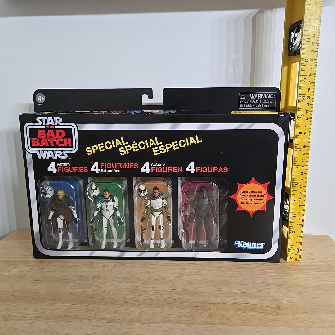 Hasbro Star Wars: The Bad Batch Vintage Collection Special Action Figure 4-Pack