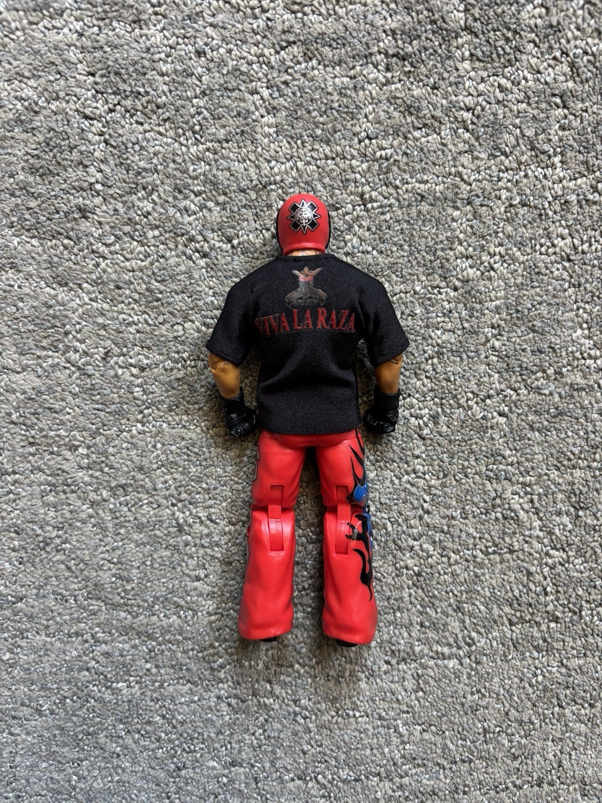WWE Elite Royal Rumble Rey Mysterio Action Figure + Custom Eddie Guerrero Shirt