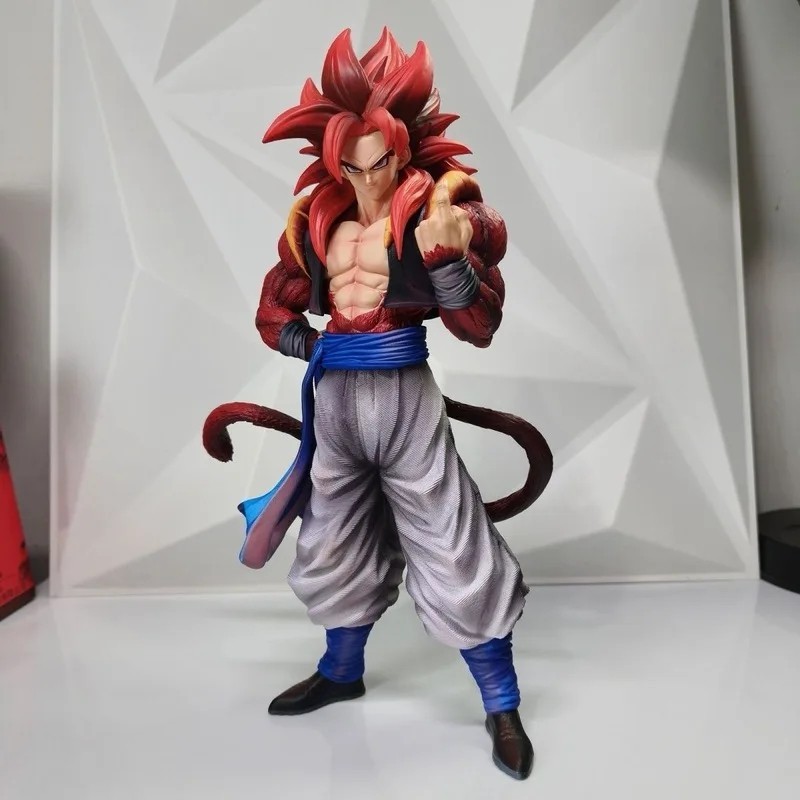 Dragon Ball Super Saiyan 4 Gogeta Action Figure Collectible Anime Statue Desktop