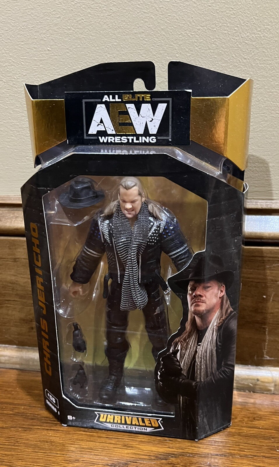 All Elite Wrestling Chris Jericho Unrivaled Series 1 #06 Factory Sealed