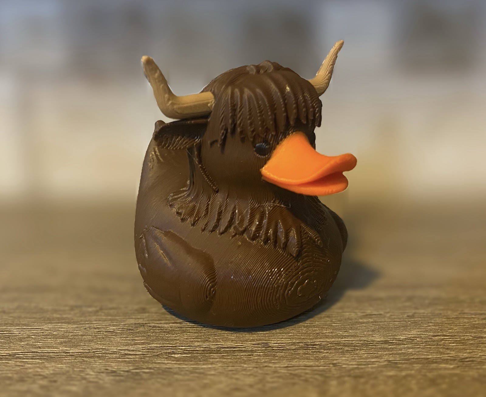 Highland Cow Duck