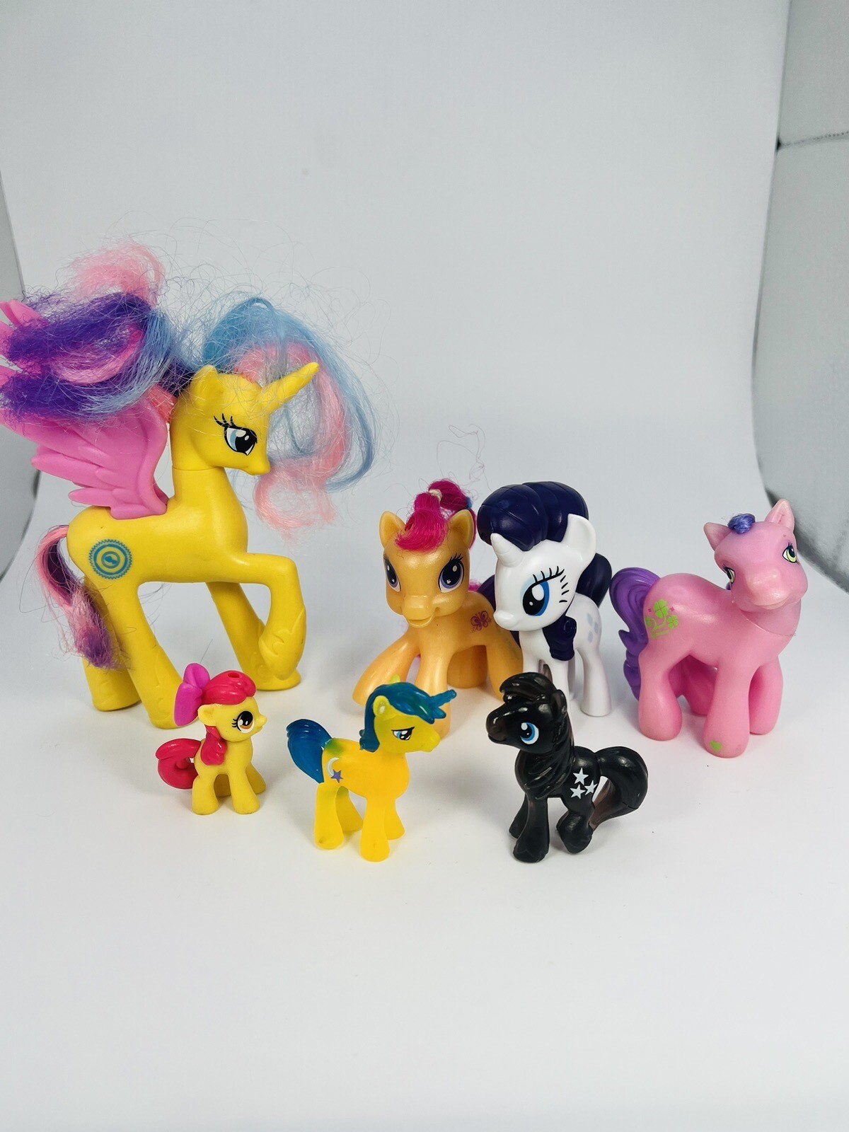 My Little Pony Lot Of 7 Mixed Years McDonald’s BK Hasbro Blind Bag
