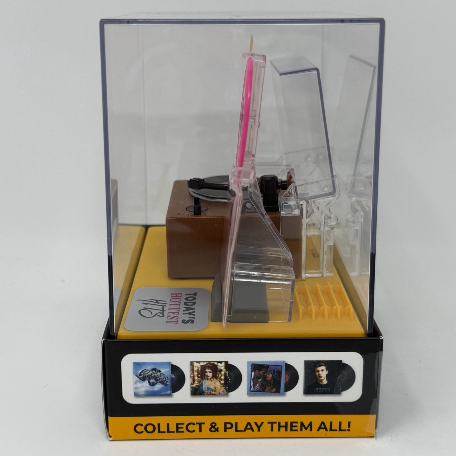 Zuru Mini Brands Real Vinyl Playable Music Record Player Mini Rosie Bruno Mars