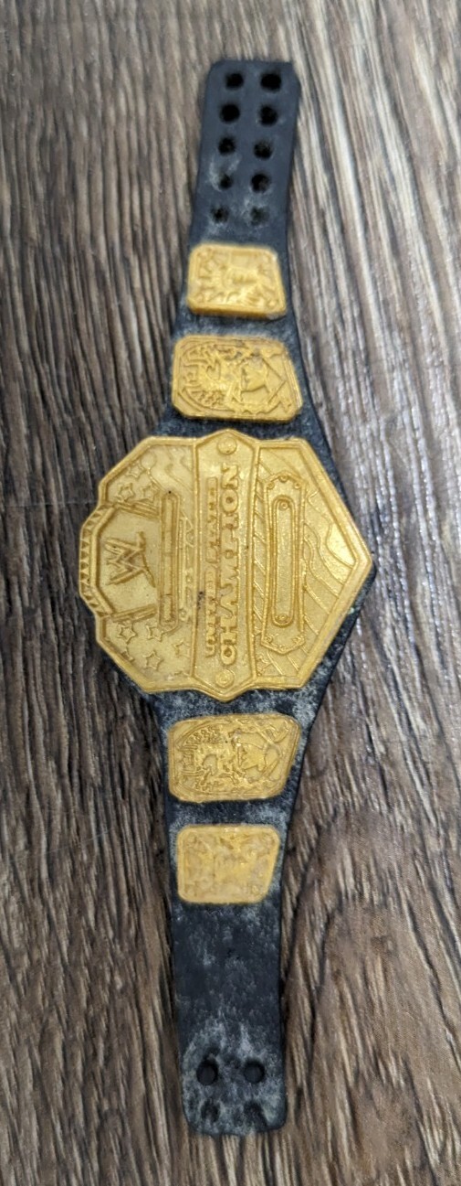WWE United States Championship US Title Belt Figure 2010 Mattel Accessory Toy