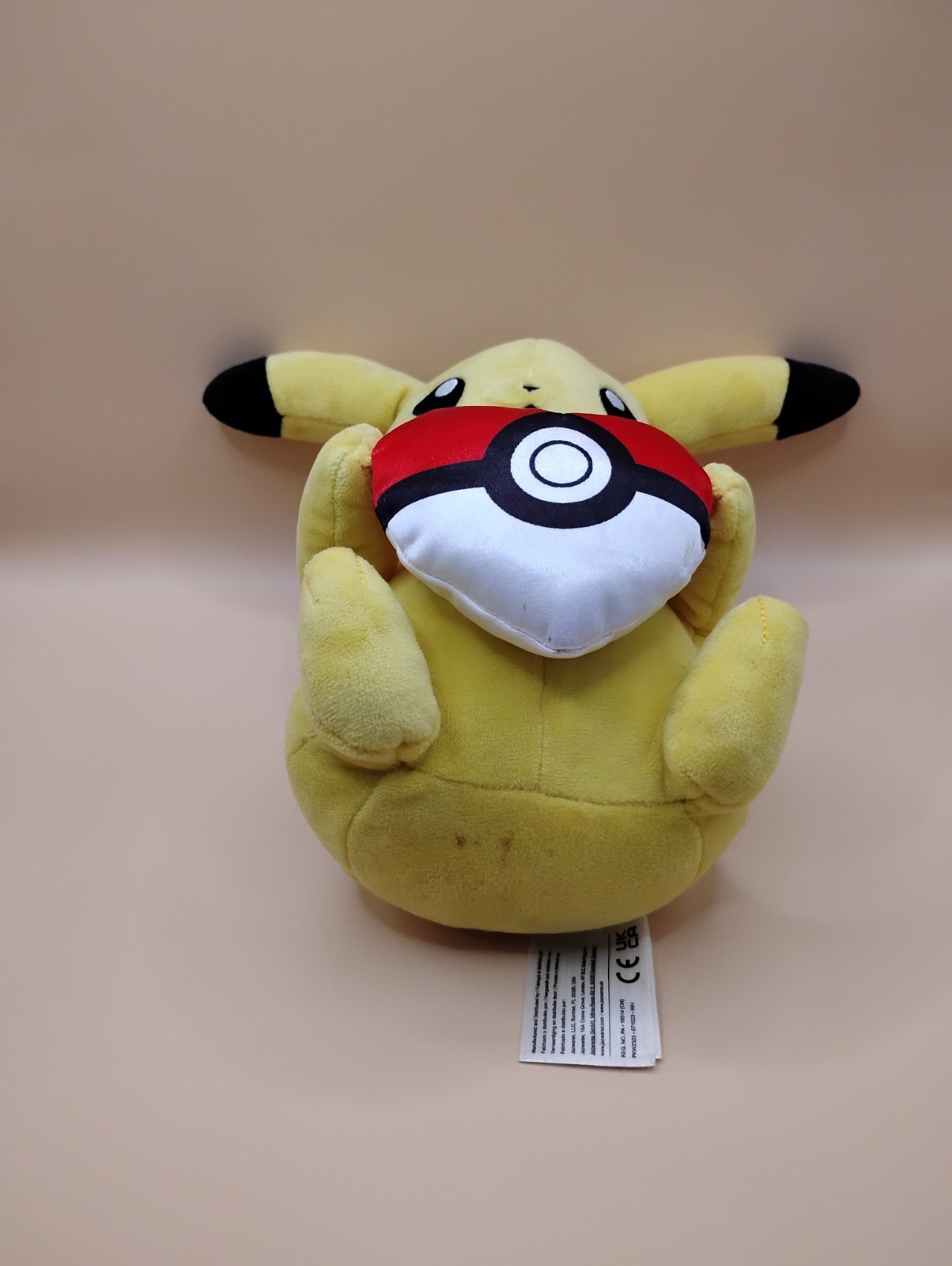 Pokemon Plush lot of 4 Grookey, Yamper NWT Jazwares Nintendo + Pikachu, Litten
