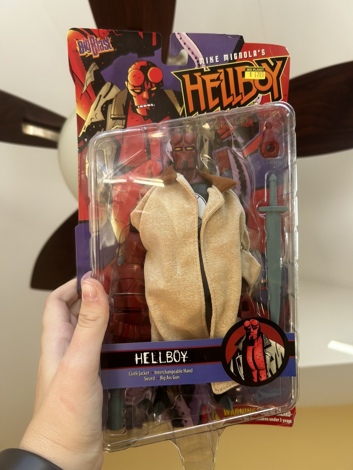 BIG BLAST – Hellboy Millennium series figure, 2001 NIB