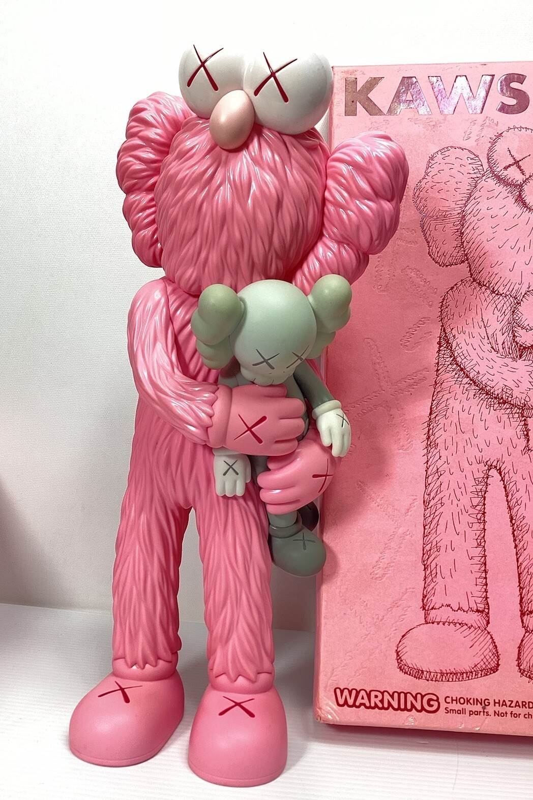 Brand New 100% Authentic KAWS Take Vinyl Figure Pink Same Day shipping