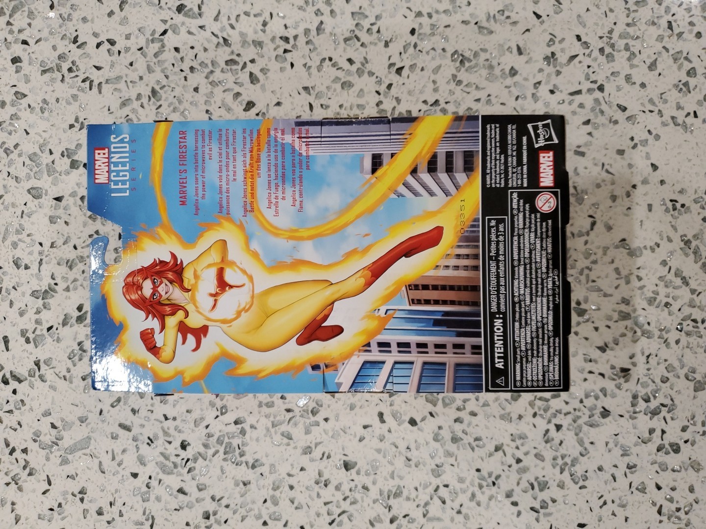Marvel Legends Series Firestar Brand New Factory Sealed Hasbro