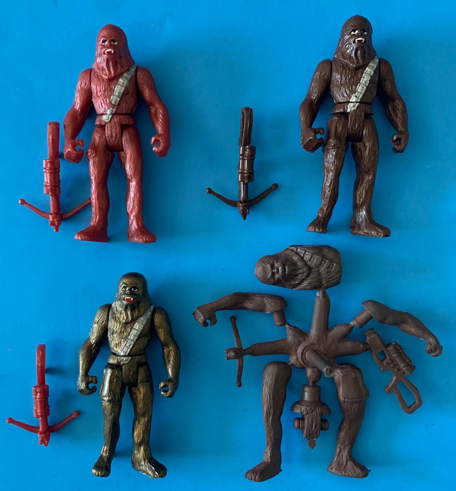 STAR WARS POTF-2 RUSSIAN ORITET CHEWBACCA VARIANT LOT BOOTLEG KO