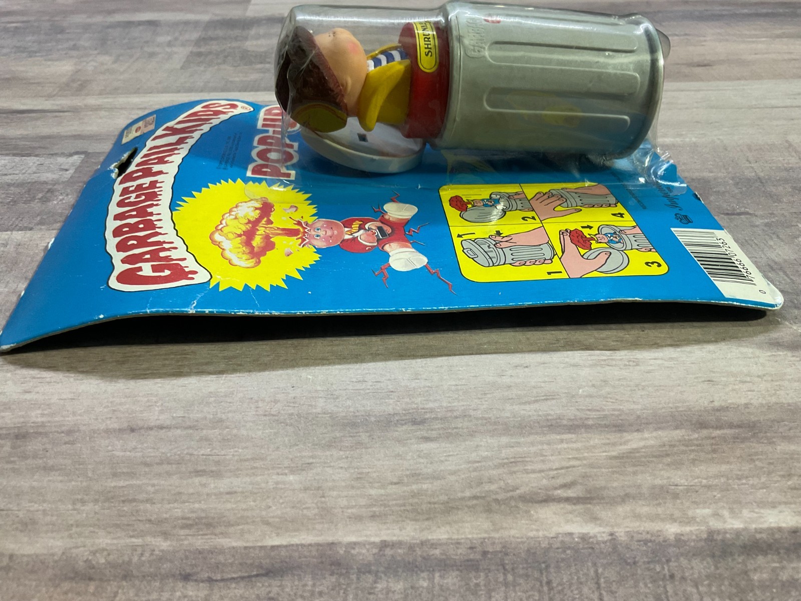 Garbage Pail Kids “SHRUNKEN ED” Pop-Up Imperial Toys 1986 SEALED SEE PICS G4
