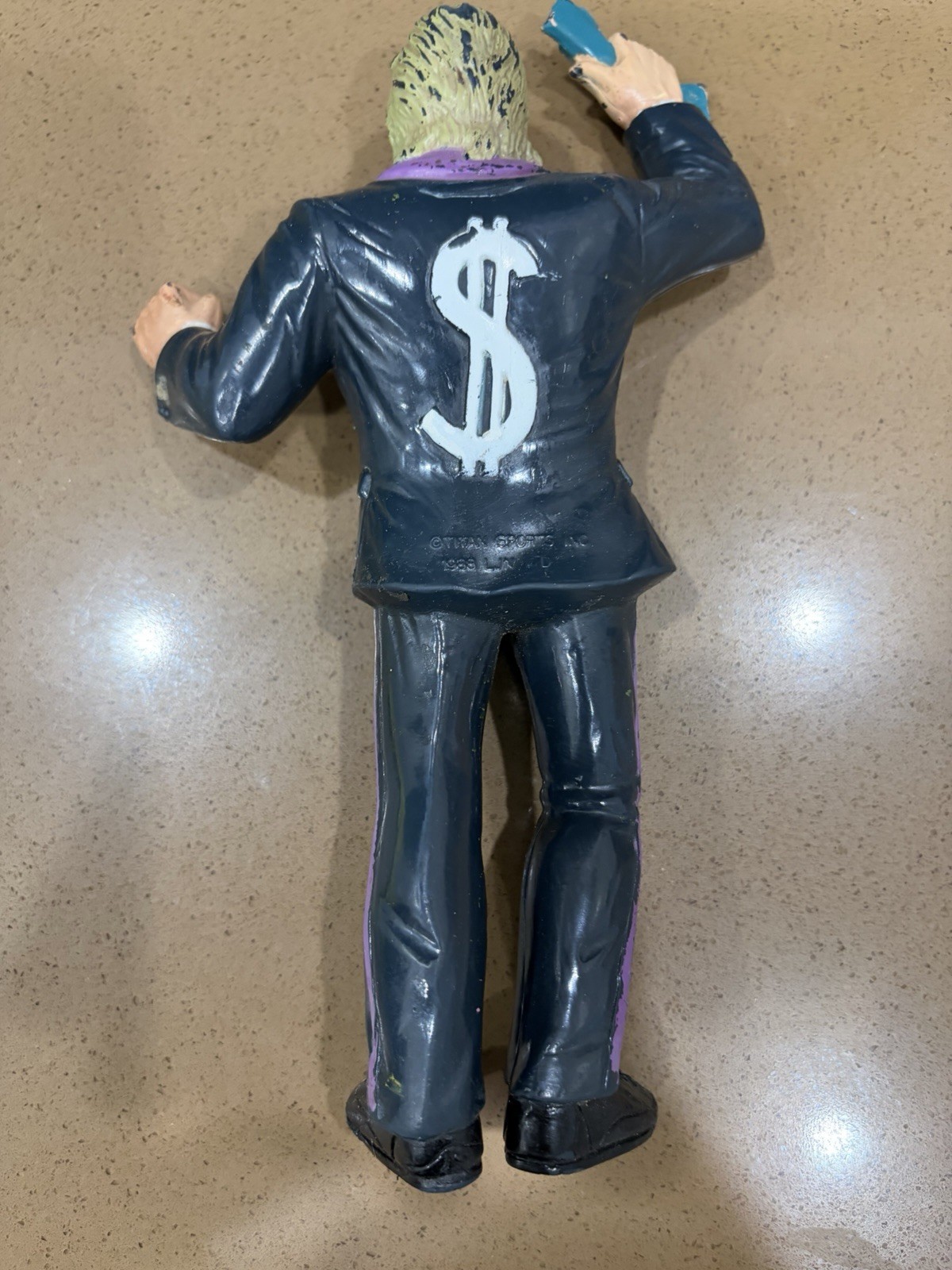 Million Dollar Man Ted Dibiase Figure 1988 LJN WWE WWF Wrestling Vintage Rare