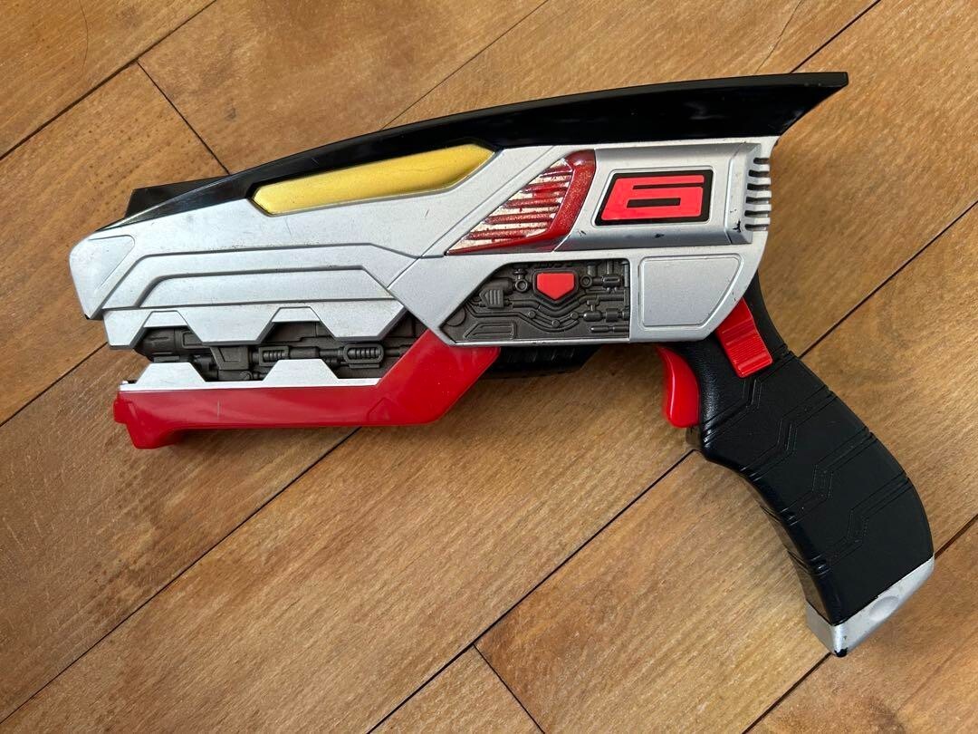 2001 Bandai TimeRanger Power Ranger Time Force DX DV DEFENDER Gun Sword Used