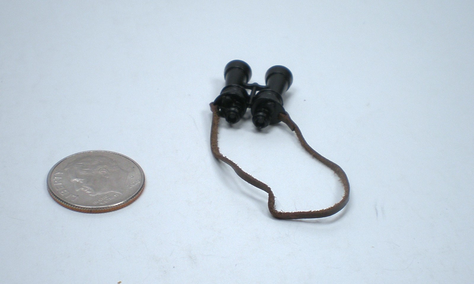 1/12 Scale WWII, Long Lense Binoculars, Brown, DID