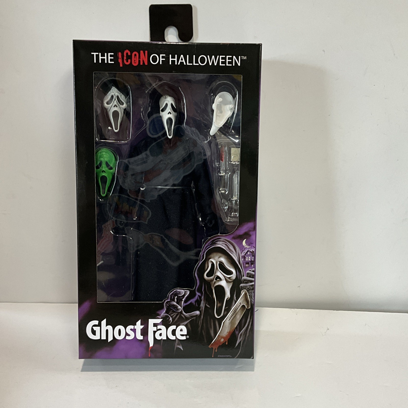 GHOSTFACE Scream The Icon of Halloween 8″ inch Clothed Action Figure