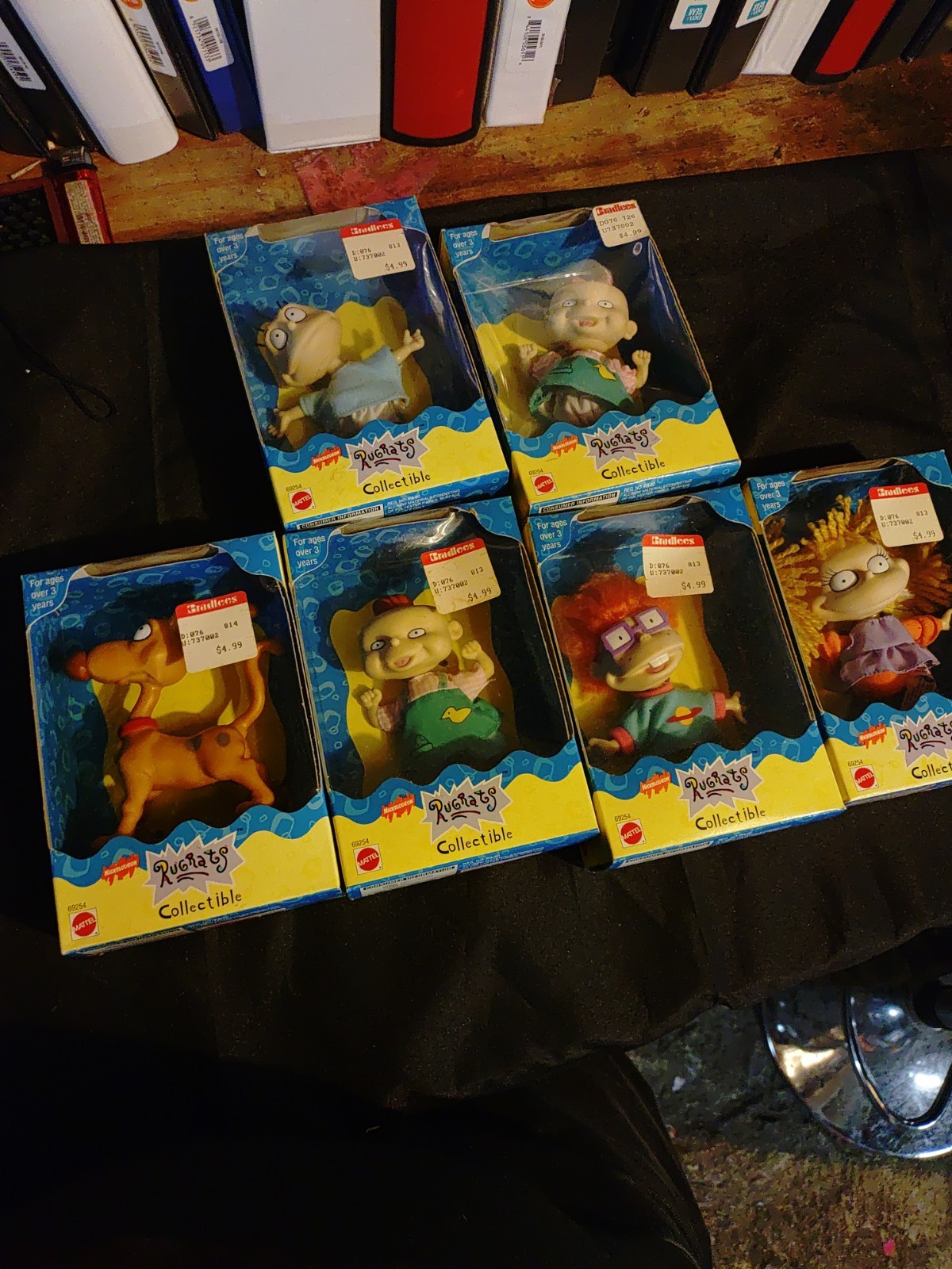 Lot Of 6 Vintage Sealed Rugrats Toys Good Condition