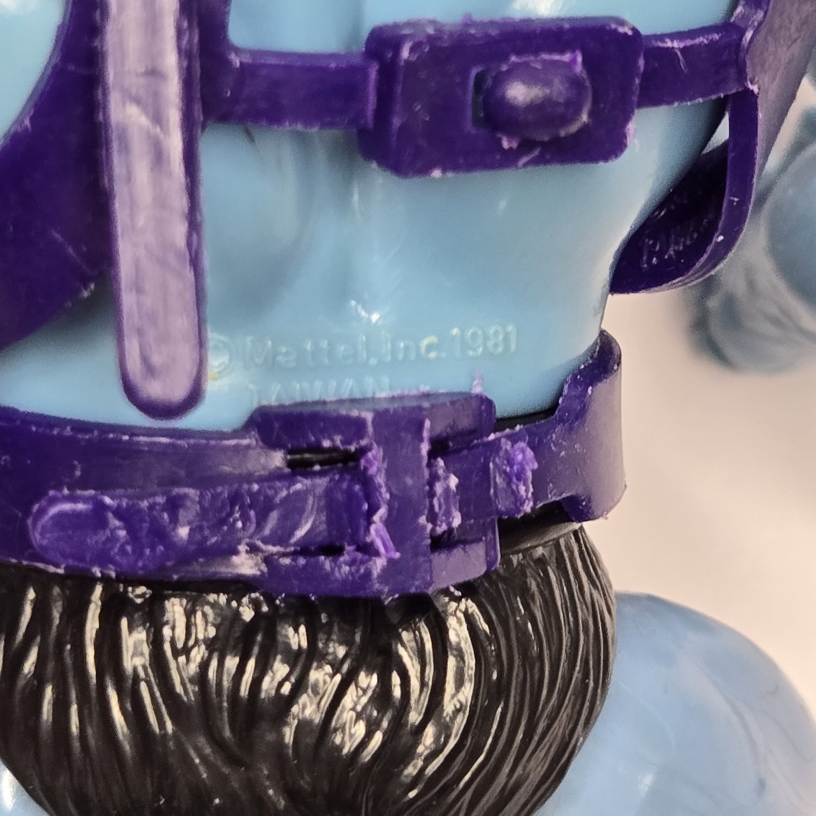 Vintage MOTU Skeletor Figure – Taiwan 1982 – Complete Sword /Havok Staff /Armor