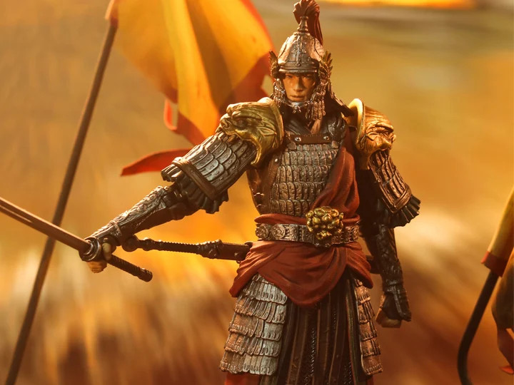 Return to Empire Chinese Swordsman (Gold Armor Ver.) 1/12 Scale Figure