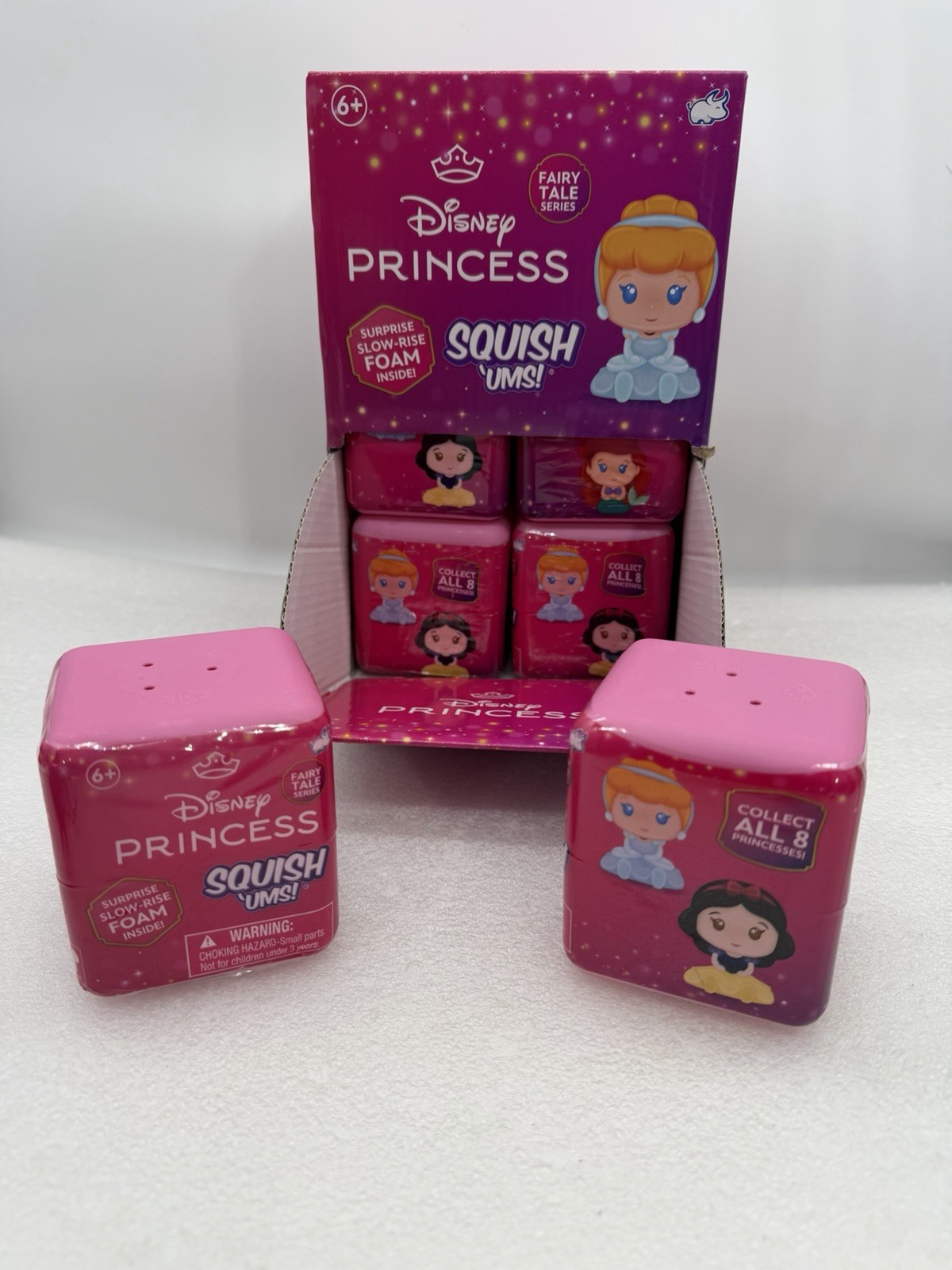 Bullsitoy Disney Squish ‘Ums! Fairy Tale Princess Series Lot Of 12 Blind Boxes