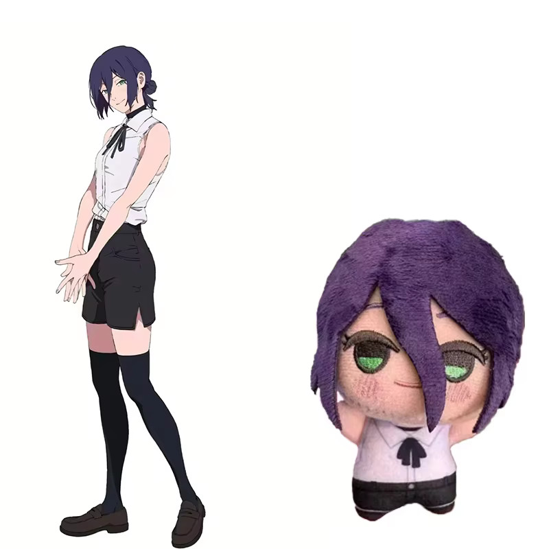 Chainsaw Man Reze Arc Chibigurumi Plush Doll Mascot Soft Toy Gift 12cm