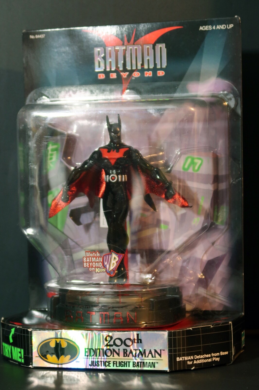 BATMAN BEYOND 200th Edition Action Figure with Base Hasbro ©2000 UNOPENED/UNUSED